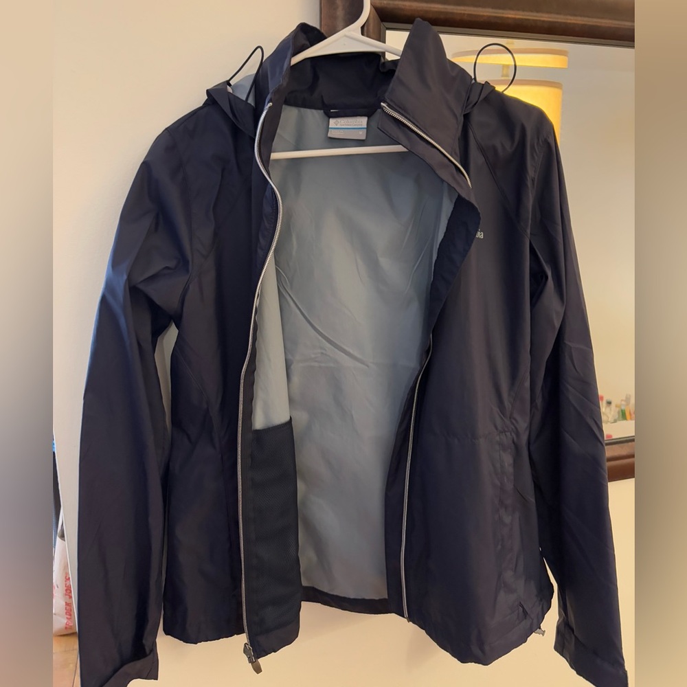 Columbia - Womens Rain Coat | Medium | Navy